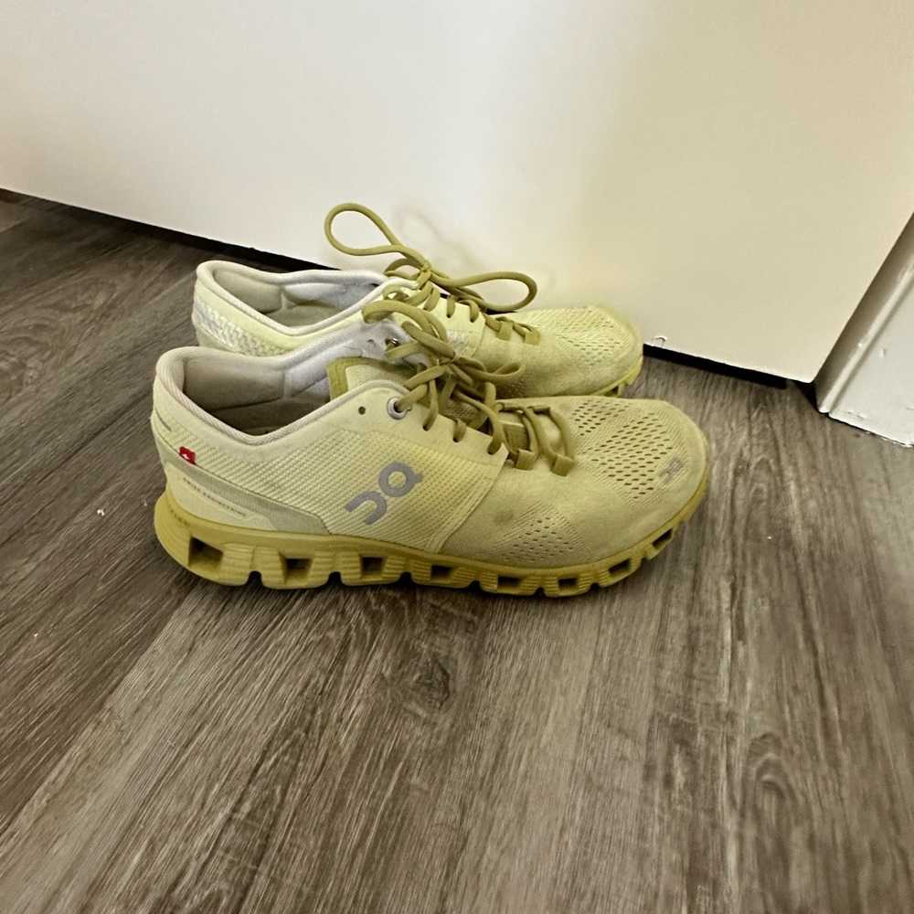 ON running | yellow sneakers